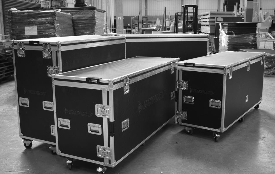 Dunlop Motorsport Team Flightcases